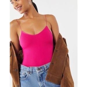 NWT urban outfitters pink bodysuit 💕
